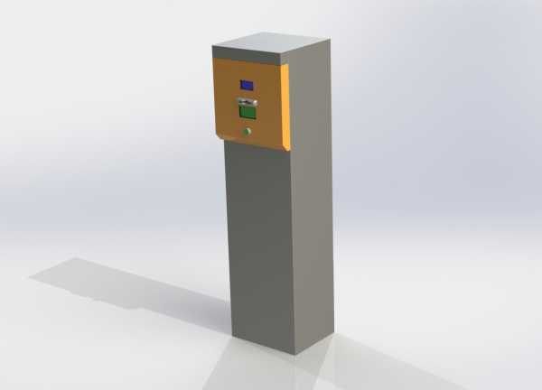 ACS-802 Aks ACS-802 Otopark Bilet Verme Makinesi V2 (CR-80 Kalın Bilet)