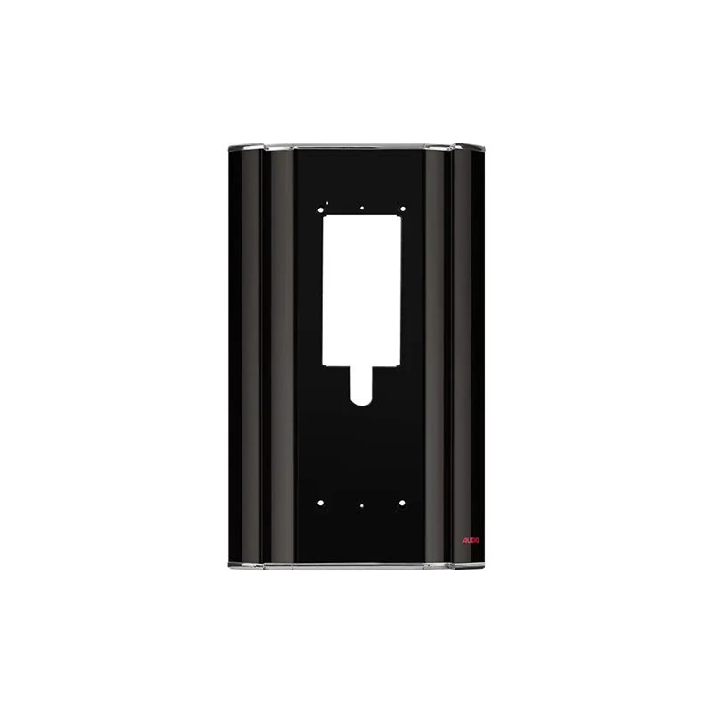 001365A SIYAH Audio Dekoratif Çerçeve (1 Butonlu Zil Paneli İçin) Siyah