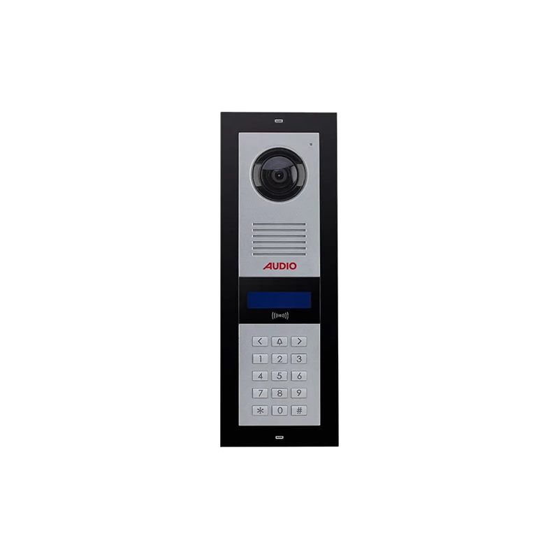 003003 Audio 2x16 LCD Ekranlı Zil Paneli Bus Plus Mekanik Butonlu, Kart Okuyuculu
